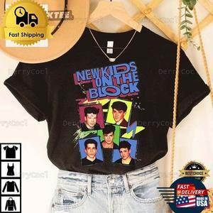 New Kids On The Block Shirt Nkotb Band T-Shirt Classic Rock Concert Shirts
